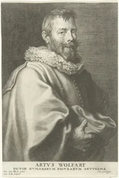 Portrait du peintre Artus Wolffort